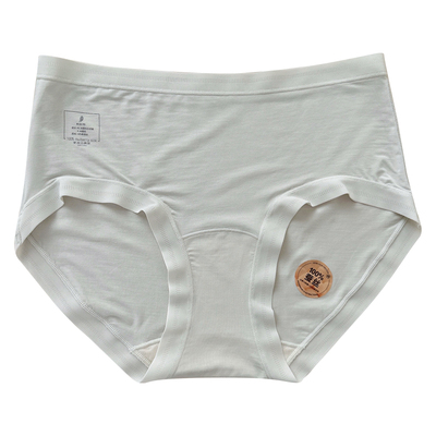 80支兰精莫代尔裸感蚕丝裆内裤女