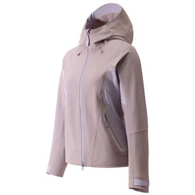 KOLON SPORT可隆软壳衣防泼水防风FLEX W1女士双层编织软壳夹克