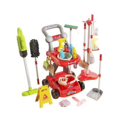 儿童扫地玩具扫把簸箕电动套装过家家男女孩子宝宝3到6岁清洁工具