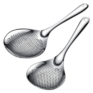 花椒漏勺不锈钢316食品级家用厨房捞饺子捞面焯水神器油炸漏网勺
