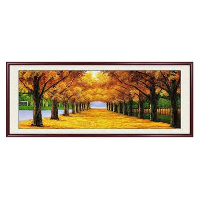 客厅餐厅新中式定制实木装饰画