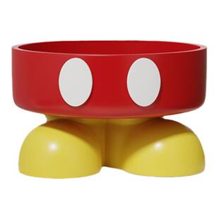 米奇入户玄关钥匙收纳摆件高级感小众客厅电视柜托盘置物架储物筐