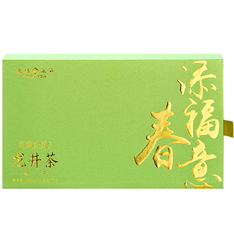 天福茗茶龙井茶春茶绿茶