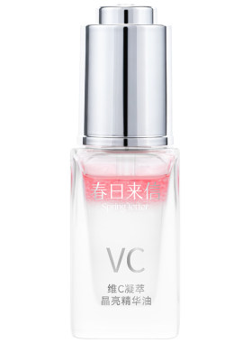 春日来信PDRN水光油维C精华气泡油VC抗皱紧致淡化细纹以油养肤