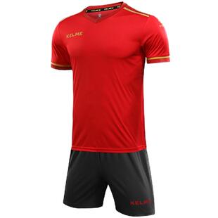 KELME卡尔美成人足球服套装男光板青少年训练服定制足球服可印制