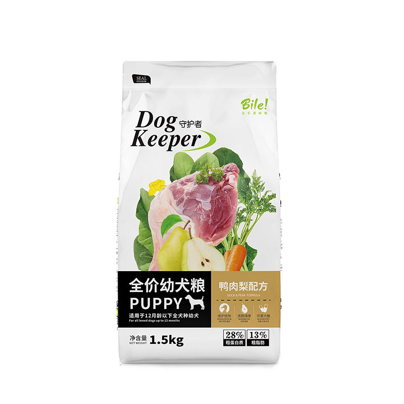 比乐鸭肉梨狗粮成幼犬1小型bile
