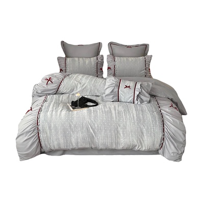 秋冬法式复古全棉磨毛加厚四件套