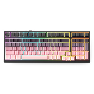 新盟X98ProV2三模无线机械键盘蓝牙2.4G客制化全键热插拔RGB电竞