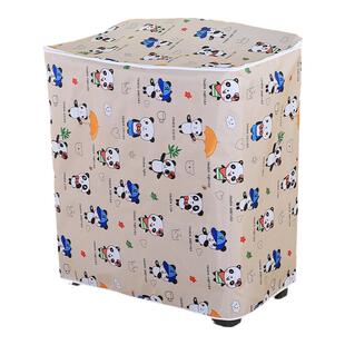 双桶大型老式双杠半自动防水防晒加厚洗衣机罩小天鹅海尔通用盖布