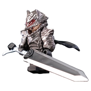 第三方剑风传奇格斯黑马坐骑战士武士积木小人仔拼装玩具手办周边