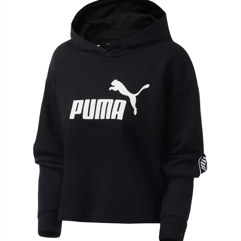PUMA/彪马正品当季新款 女子春秋休闲连帽卫衣Amplified 581059