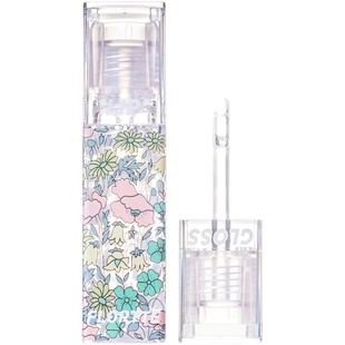 flortte花洛莉亚护唇油透明唇蜜唇釉爱老虎油成膜玻璃唇镜面水光