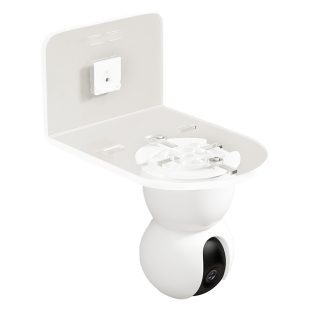 免打孔摄像头支架家用倒挂监控底座放置墙上壁挂置物架子室内托架