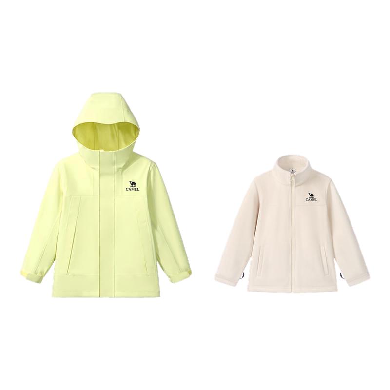骆驼儿童冲锋衣防水户外登山服