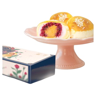 昆明冠生园官方旗舰店现烤雪媚娘玫瑰蛋黄酥零食云南特产糕点昆冠