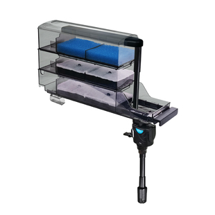 鱼缸过滤器上置长方形滴流盒四合一挂壁循环净水增氧过滤槽