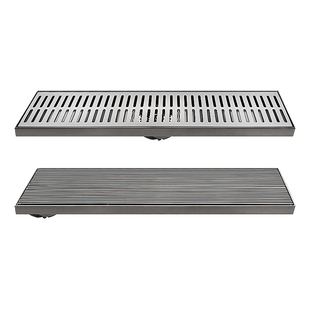 室外加长110管地漏大排量庭院露台阳台水槽过滤网防臭防鼠15cm宽