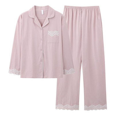 【门店1000+】秋鹿女士纯棉睡衣