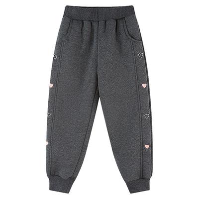 笛莎长裤羊羔绒女童裤子加绒加厚