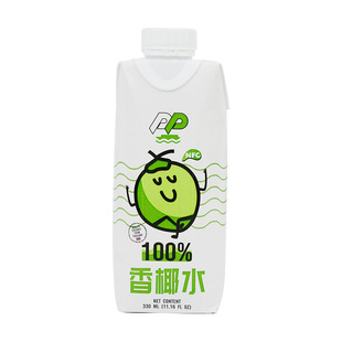 【日期新鲜】PANDA PEARLS泰国进口PP椰子水100%NFC香水椰