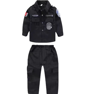 儿童特警服警官服警察服保安演出