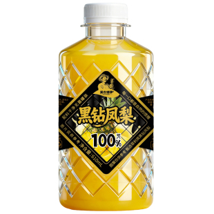 【新品上市】果农禧事多口味果汁610ml 黑钻凤梨草莓沙棘白葡萄