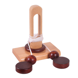 古典拓扑学成人趣味解压锻炼儿童小学生逻辑思维解绳解环益智玩具