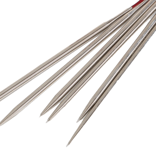 毛衣针 不锈钢长针直针毛线针套装棒针 编织工具短针长短直针钢针