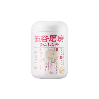 五谷磨房杏仁七白饮美白银耳百合杏仁粉代餐冲调谷物粉营养早餐