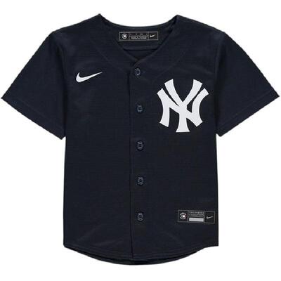 NikeMLB男女童衬衫短袖扬基队