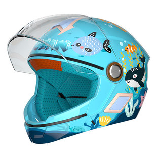 2025新款儿童头盔冬保暖3到12岁小男女孩专用电动车安全帽3c认证