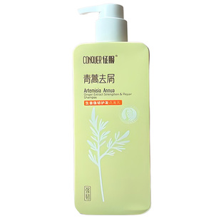征服青蒿去屑洗发水乳生姜控油清爽洗头膏蓬松丰盈正品