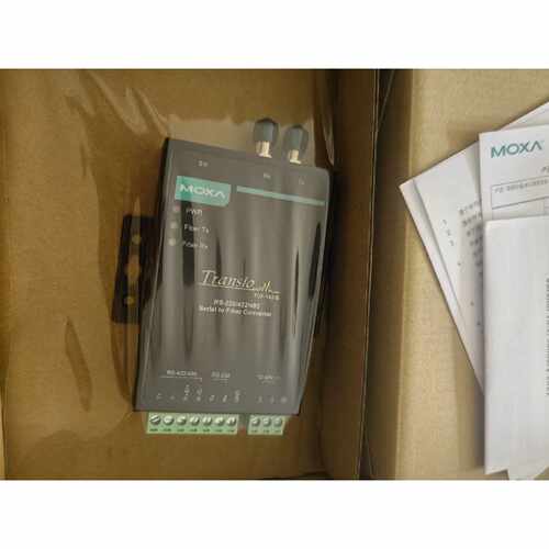 议价MOXA TCF-142-S-ST /SC RS232/422/485光纤转换器  现货