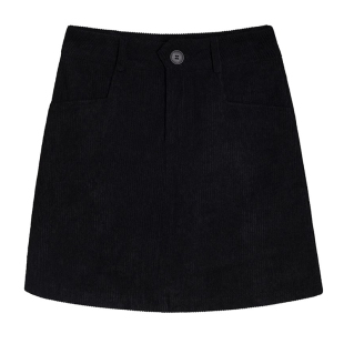 大码胖MM灯芯绒半身裙女秋冬2026年新款高腰百搭显瘦a字短裙裙裤