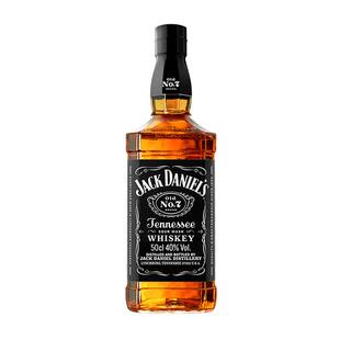 【官方旗舰店】杰克丹尼Jack Daniel's黑标500ml威士忌进口洋酒