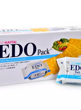 韩国饼干edo172g独立包装3盒饼