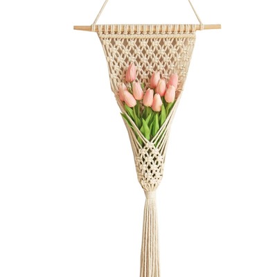 diy手工编织花篮材料包装饰品