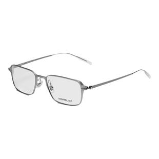 万宝龙Montblanc黑框细框钛合金镜腿光学眼镜框MB0193O&0196OK