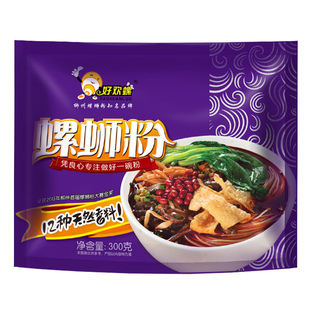 好欢螺螺蛳粉300g*3袋柳州螺狮粉正宗广西美食速食米线螺丝粉包邮