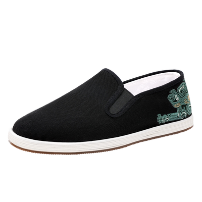 布舍元透气老北京布鞋男士