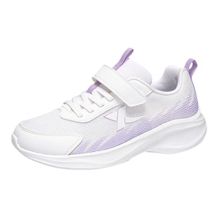 特步儿童鞋跑步鞋大童春季新款魔术贴女童运动鞋透气男童跑鞋女孩