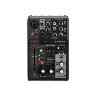 Yamaha/雅马哈 AG03MK2/AG06MK2 音乐调音台便携48V外置声卡直播