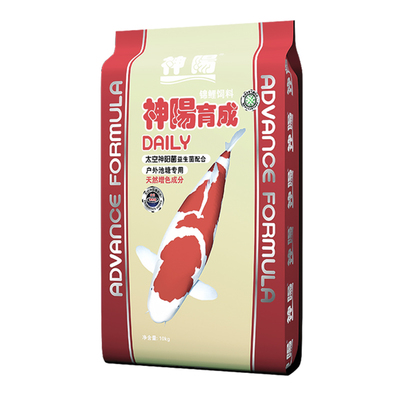 正品神阳锦鲤鱼饲料育成增体增色