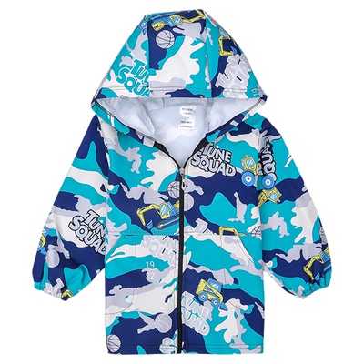 儿童罩衣女童防水防脏羽绒服护衣