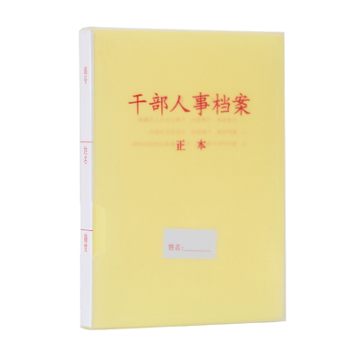 10个干部人事档案盒恒利源