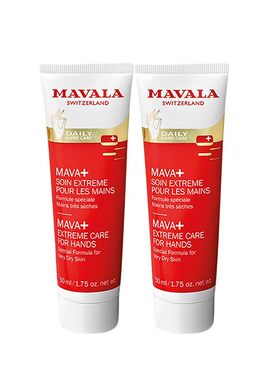 欧洲直邮Mavala护手霜50ml*2瓶装滋润柔嫩光滑水润温和母亲节保湿