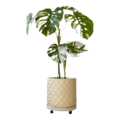 掬涵北欧简约镁泥装饰花盆