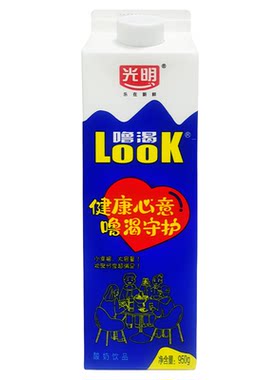 光明噜渴950g原味常温酸奶饮品