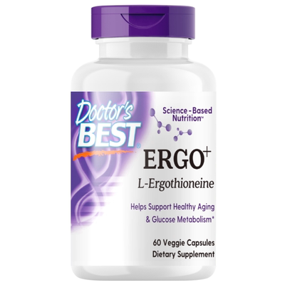 【达播双11专享】Doctor's Best多特倍斯光紫瓶麦角硫因胶囊