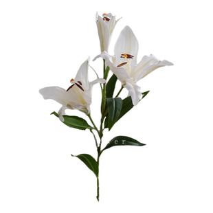 百合花仿真花假花客厅摆设轻奢高端花艺插花花束落地装饰婚礼布置